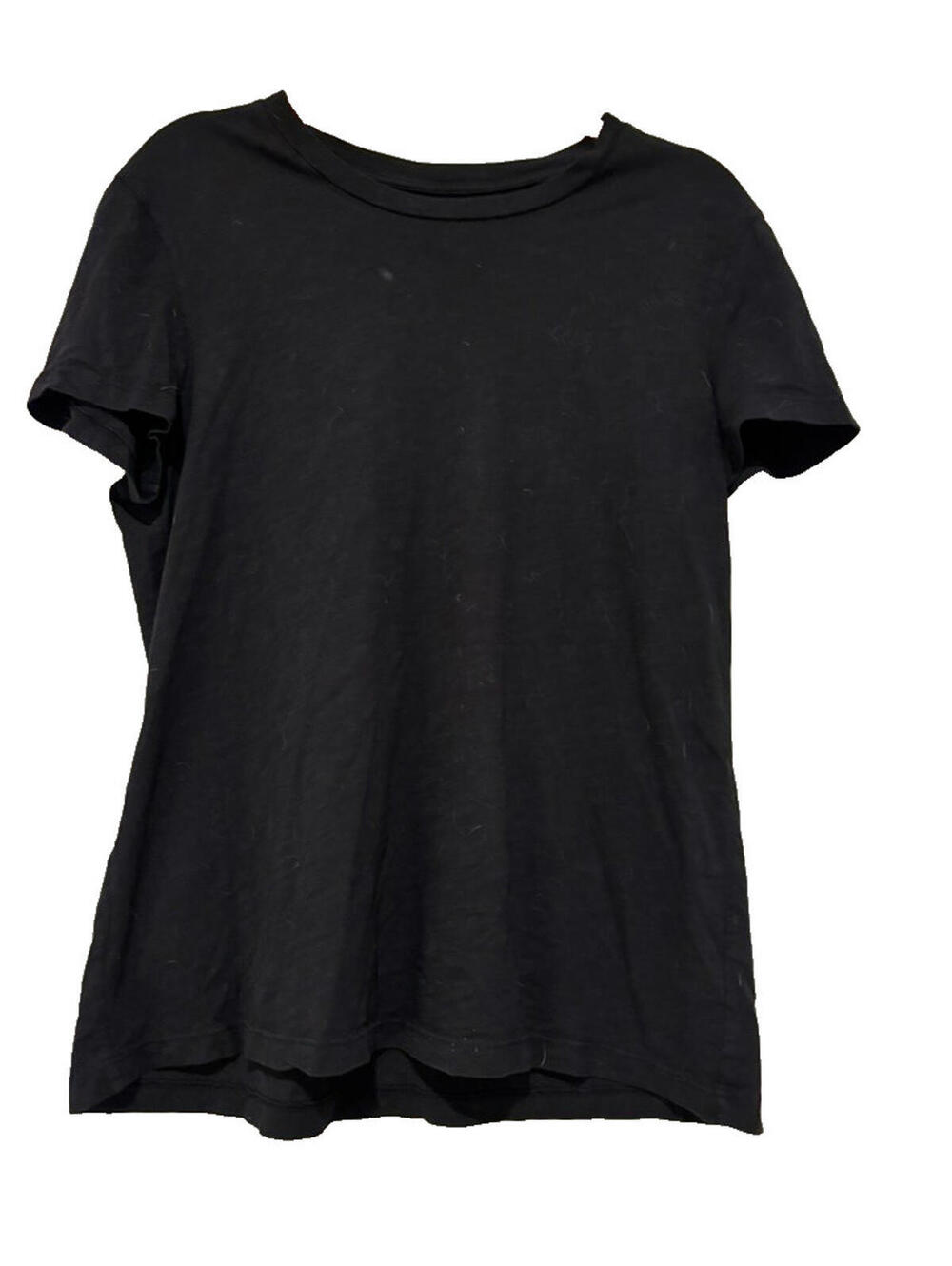 Rowan sz XL‎ black cotton minimalist tee shirt short sleeve #3303